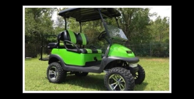 Believe 271 Custom Golf Cart Winner