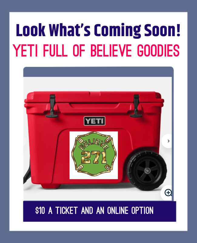Believe271 Cooler Raffle