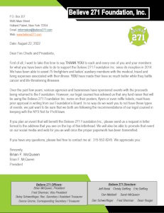 believe-271-foundation-sponsoring-requirement